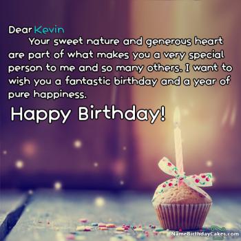 Happy Birthday Kevin Cakes Instant Free Download