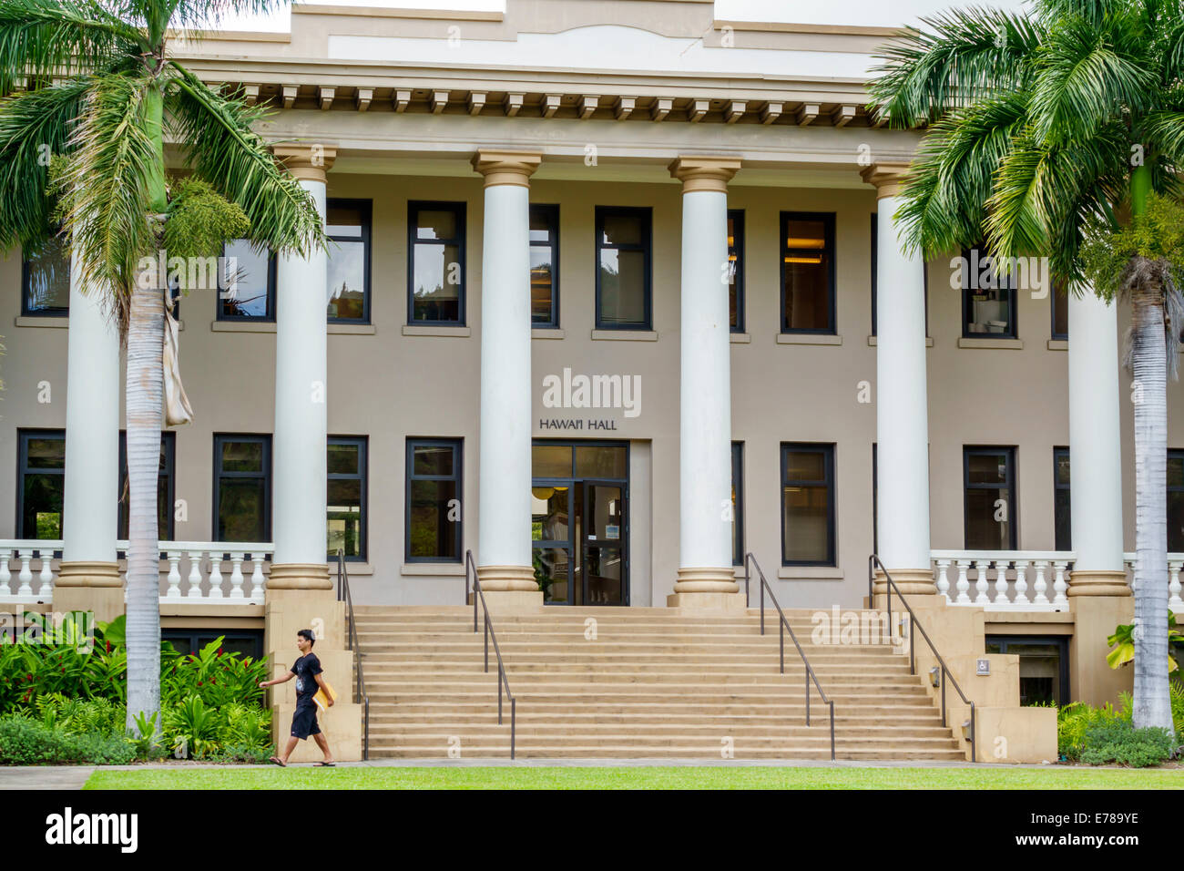 Hawaii Hawaiian Oahu Honolulu University Of Hawaii At Manoa Campus