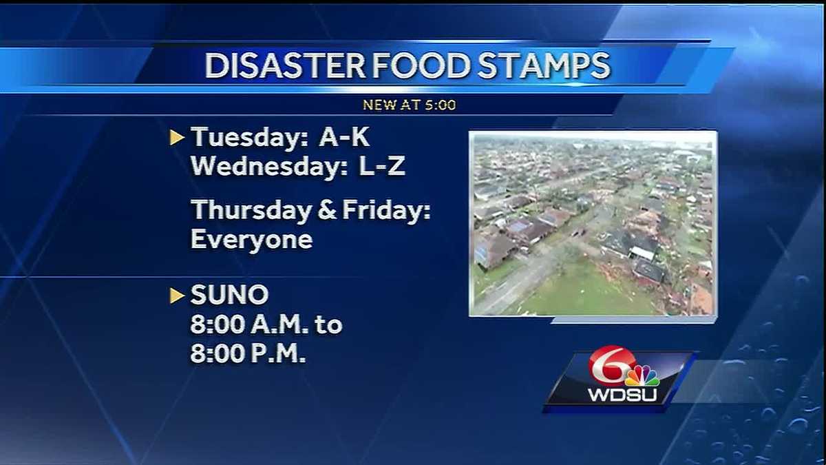 Here S Information About Disaster Food Stamps For New Orleans East