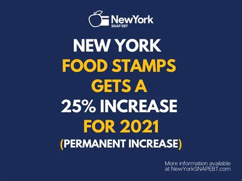 Here's When New York Will Get 25% Snap Increase - Ny Snap Ebt