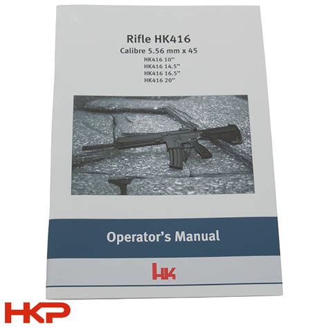 Hk Mr556 Operator S Manual