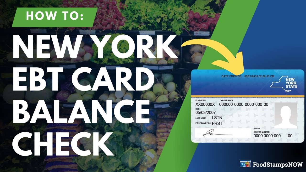 How To Activate Ny Ebt Card Youtube