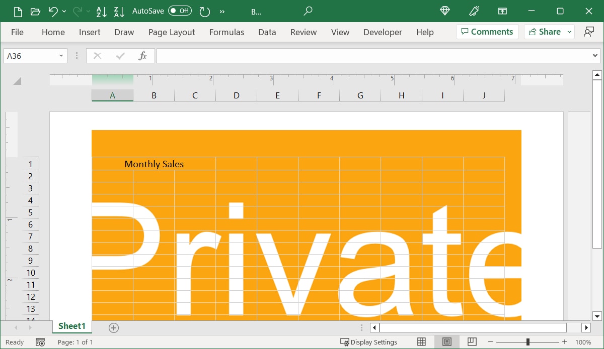 How To Add A Watermark In Microsoft Excel Make Tech Easier