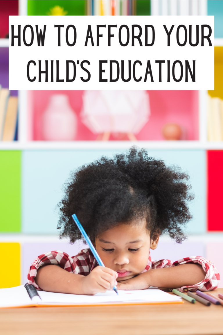 How To Afford Your Child S Education Moments With Mandi