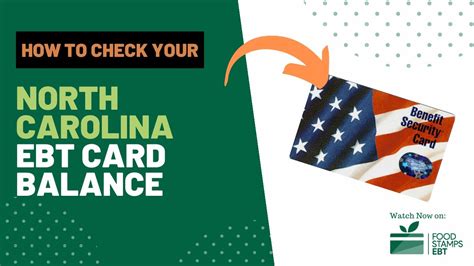 How To Check North Carolina Ebt Card Balance Youtube