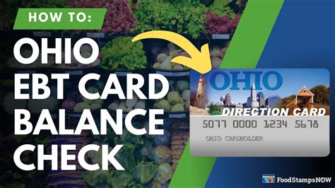 How To Check Ohio Ebt Card Balance Youtube