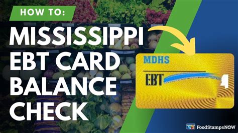 How To Check Your Mississippi Ebt Card Balance A Simple Guide