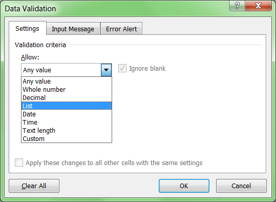 How To Create A Drop Down List In Excel Acing Excel Images