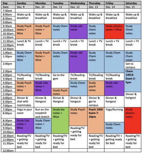 How To Create An Effective Study Schedule Wize Blog