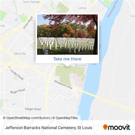 How To Get To Jefferson Barracks National Cemetery In St Louis By Bus