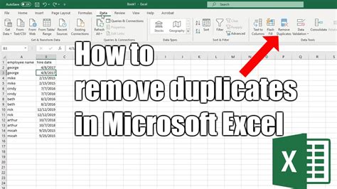 How To Remove Duplicates In Excel Quickest Way