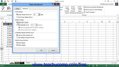 How To Share Excel Workbook