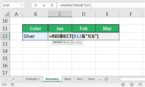 How To Use Excel Indirect Formula Reference What Is Excel Indirect Formula System Web Tech