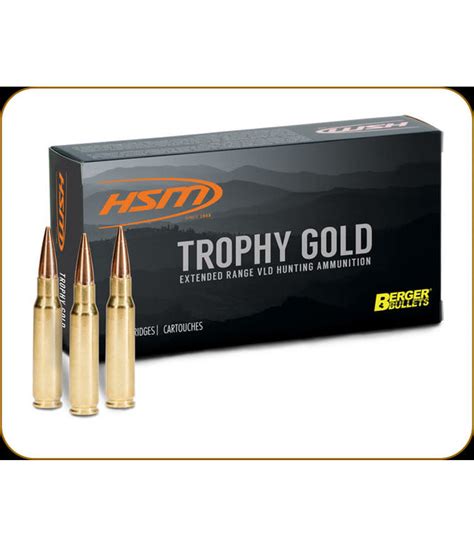 Hsm Trophy Gold 270 Win 130 Grain Vld Rifle Ammo 20 Rounds 215222