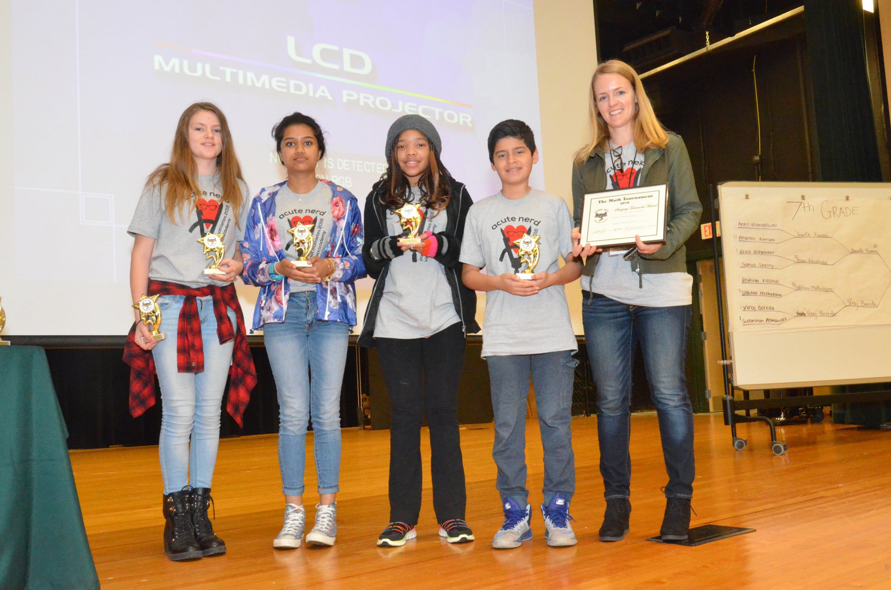 Inaugural Middle School Math Tournament At Stone Hill Middle School