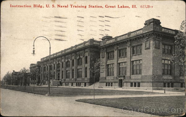 Instruction Bldg U S Naval Training Station Great Lakes Illinois