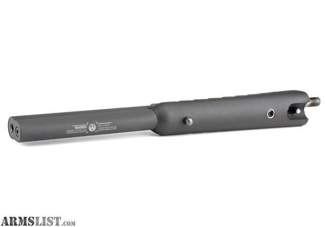 Integrally Suppressed Ruger 10 22 Barrel Angstadt Arms