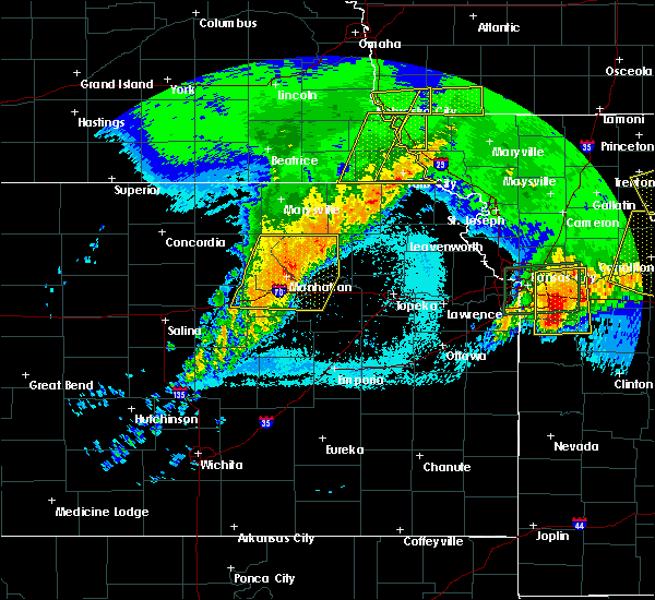 Interactive Hail Maps Hail Map For Maryville Mo