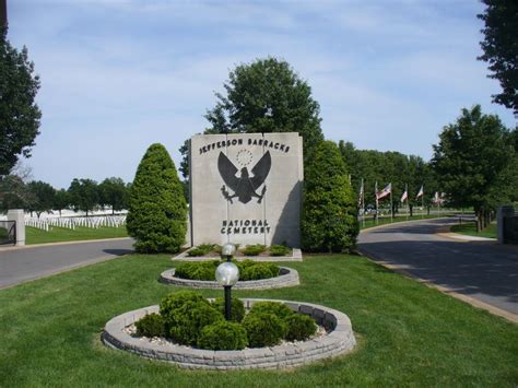 Jefferson Barracks National Cemetery In Lemay Missouri Find A Grave