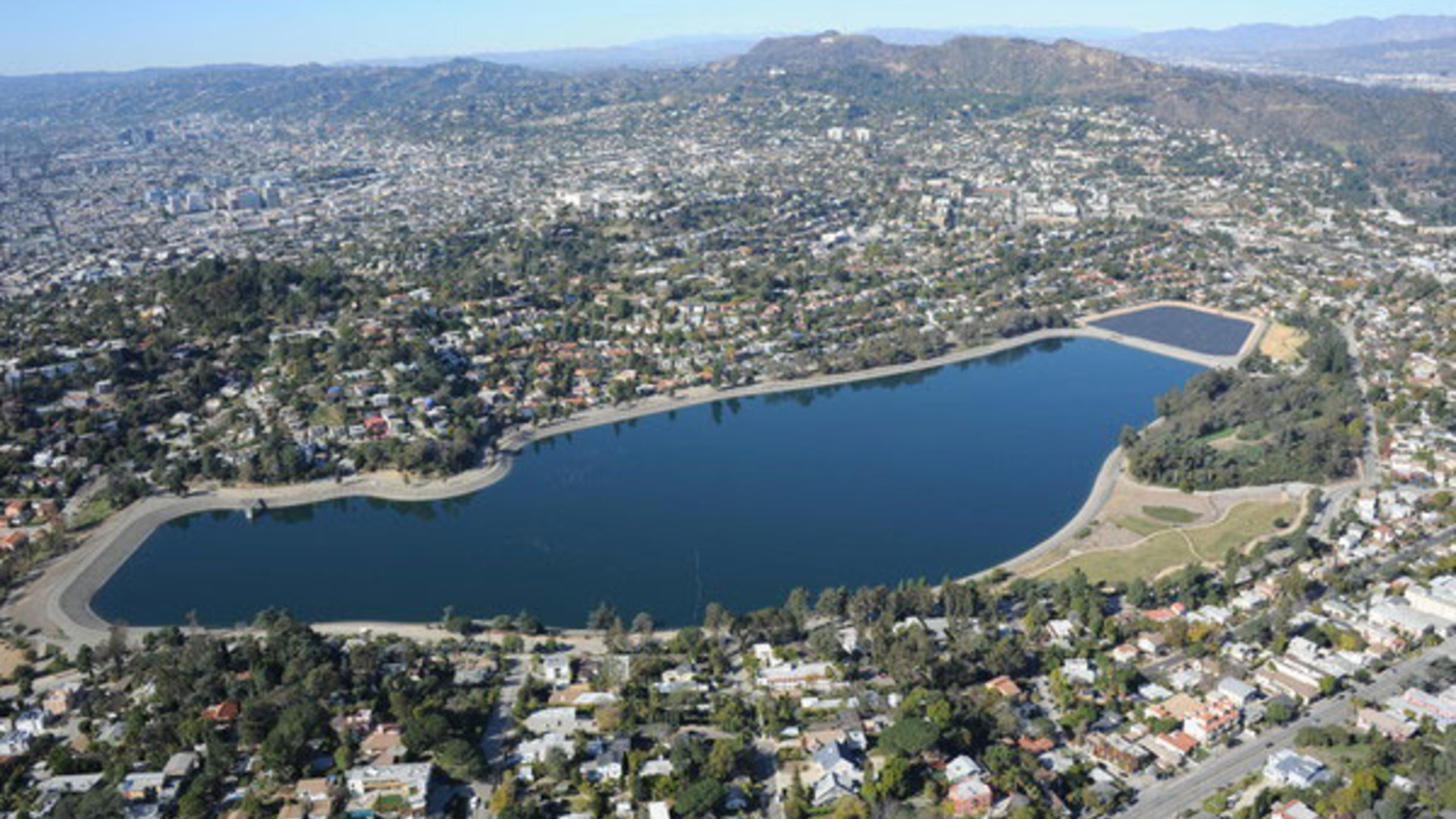 Lake Los Angeles Ca View Of Town From 3 Miles Out On Ave O Photo