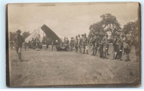 Leon Springs Military Reservation Texas Tx Stanley Camp Bullis Postcard