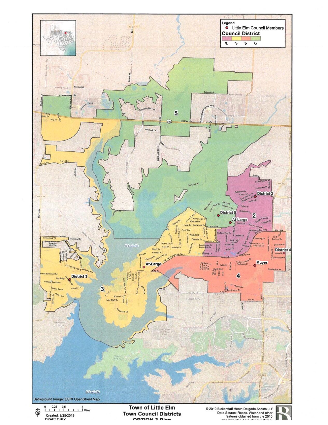 Little Elm To Consider Redistricting Options And What That May Mean