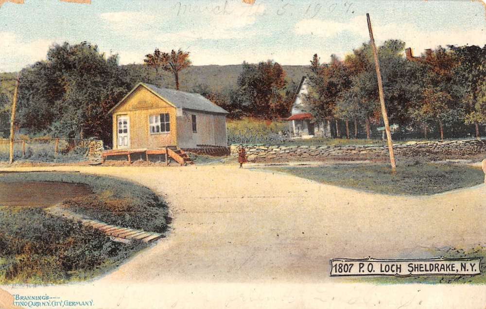 Loch Sheldrake New York View House Exterior Street View Antique