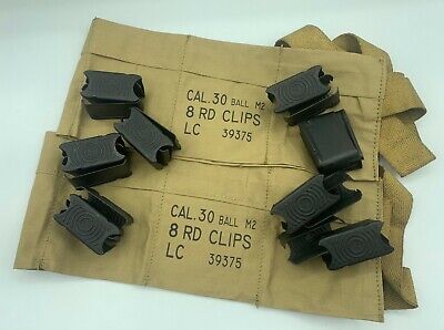 Lot Of 6 Cmp Marked M1 Garand Enbloc Clips Ebay