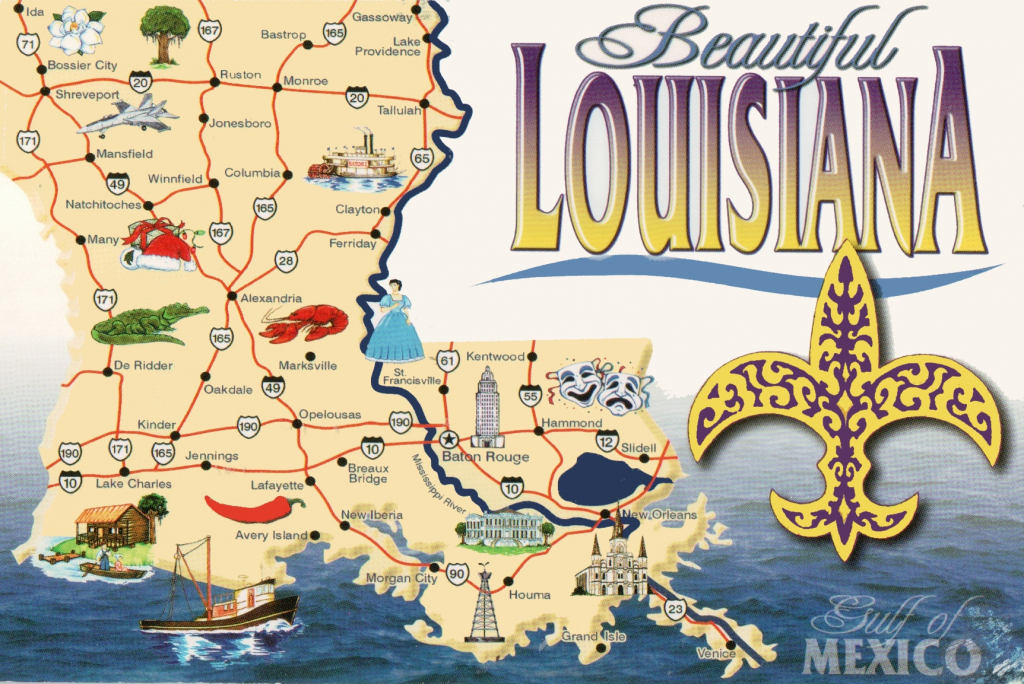 Louisiana State Maps Usa Maps Of Louisiana La