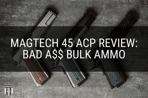 Magtech 45 Acp Review Top Notch Brazilian Bulk Ammo