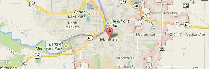 Mankato Mn Zip Code Map Map