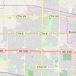 Map Of All Zip Codes In Brookfield Town Wisconsin Updated November