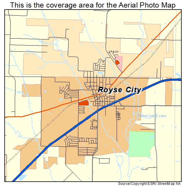 Map Of Royse City Texas Hi Res Stock Photography And Images Alamy