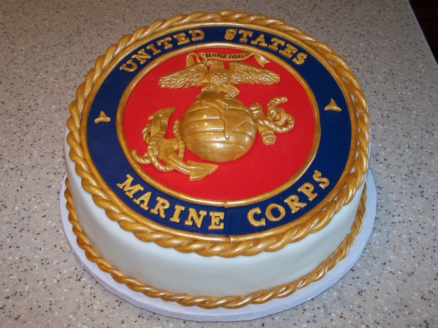 Marine Corps Cake Cakecentral Com