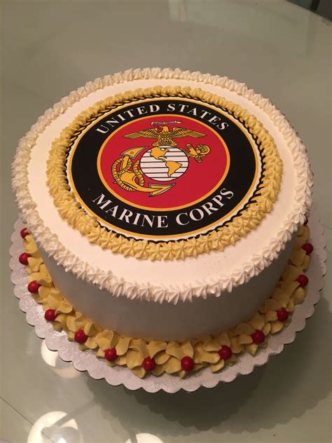 Marine Corps Cake Marine Corps Cake Marine Cake Marine Corps Birthday