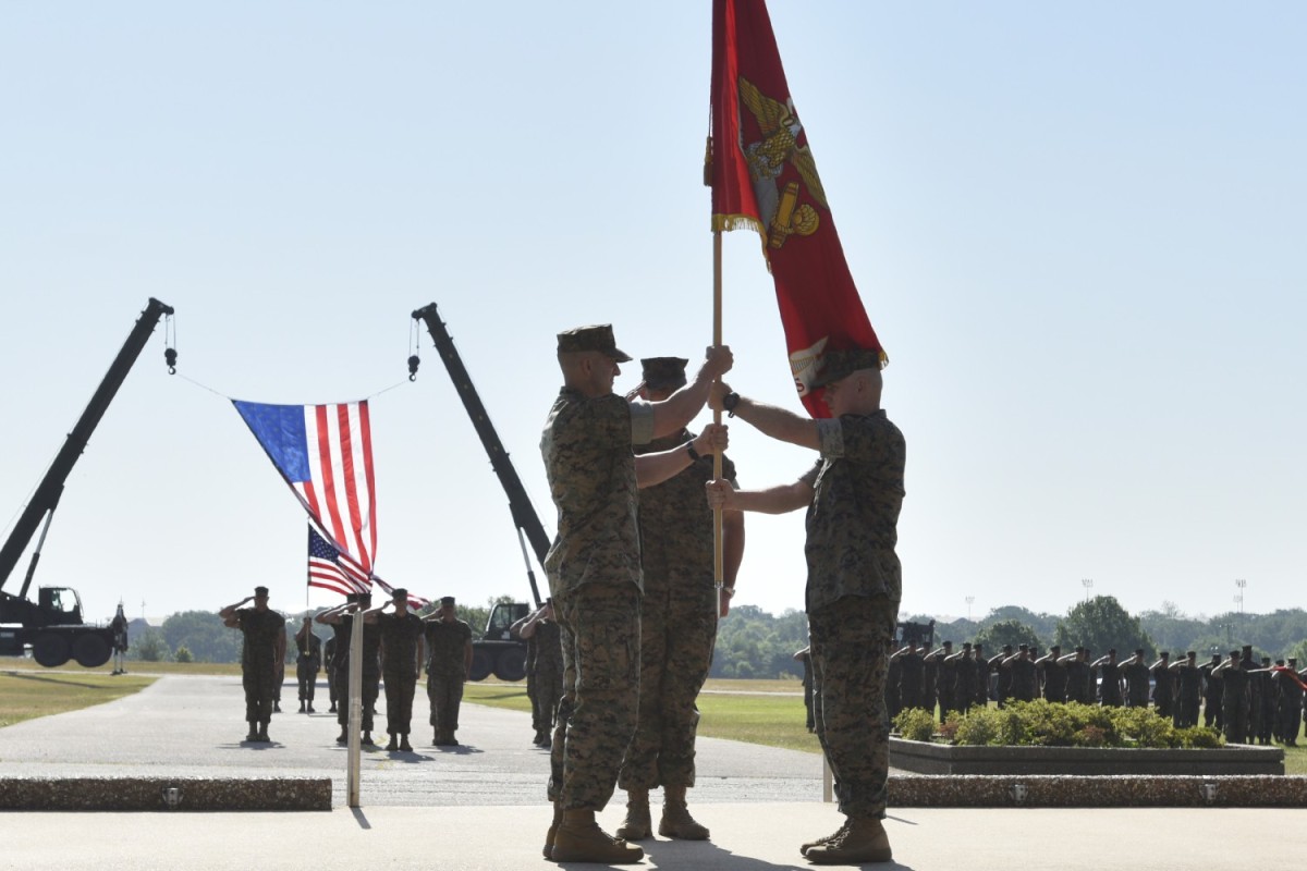 Marine Corps Detachment Fort Leonard Wood Bids Farewell To Long And