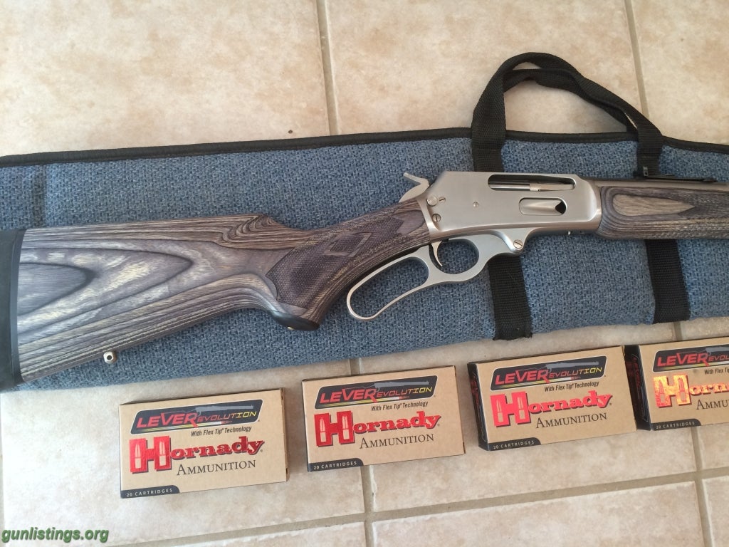 Marlin 308 Express Lever Action 308 Mxlr Stainless Steel Lever