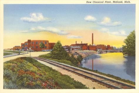 Midland Mi Expansive Dow Chemical Plant Operations Photogr Flickr