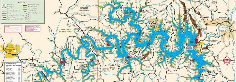 Milwaukee County Zip Code Map Table Rock Lake Map