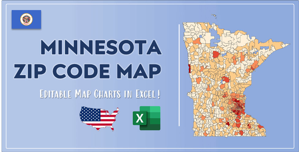 Minnesota Zip Code Map By Map Sherpa The Map Shop