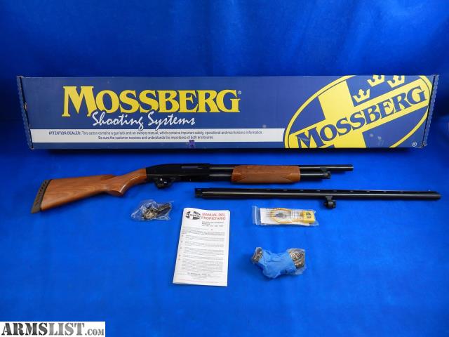 Mossberg 500 Field Security Combo Pump 12 Ga Shotgun 28 Blued Barrel