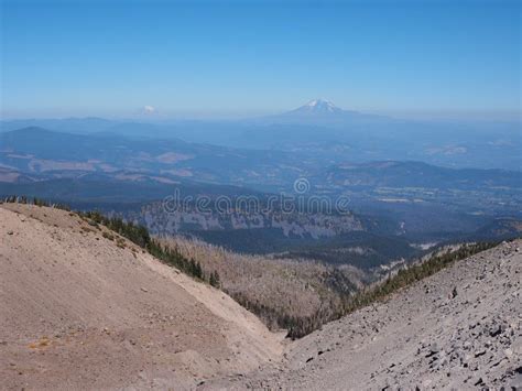 Mount Jefferson And Mount Rainier Oregon Stock Photo Image Of