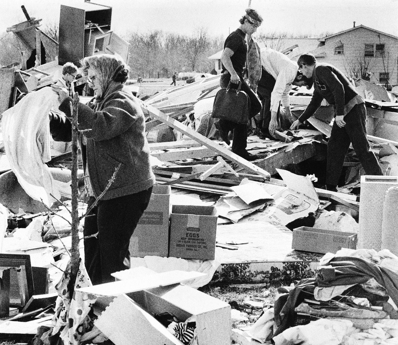 Must See Photos Of Super Outbreak Of Tornadoes In 1974 Killed 315