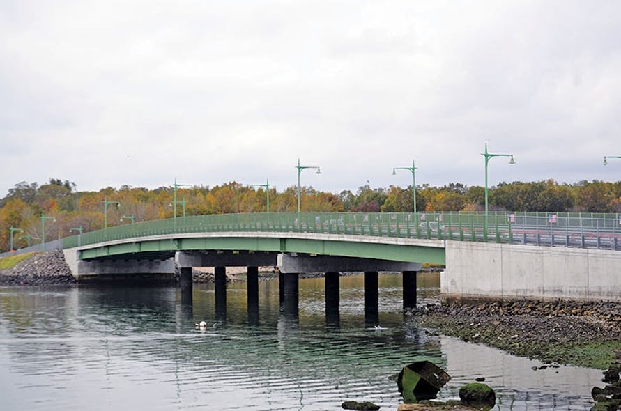 New City Island Bridge Over Eastchester Bay Rodman S Neck City