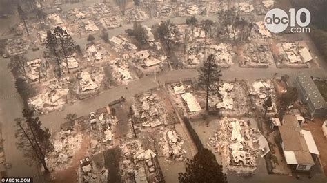 New Drone Footage Shows Paradise Completely Wiped Out By Camp Fire