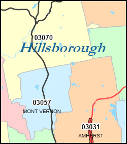 New Hampshire Zip Codes