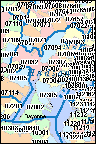 New Jersey Zip Codes New Jersey Zip Codes Map List