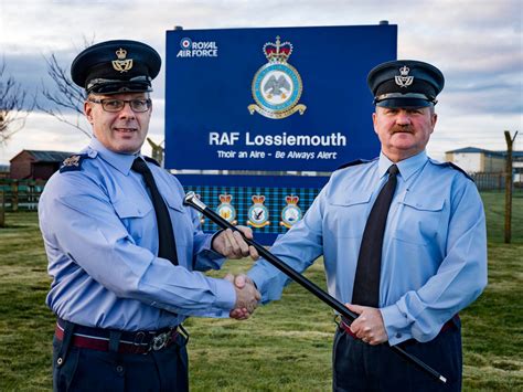 New Station Warrant Officer At Raf Lossiemouth Royal Air Force