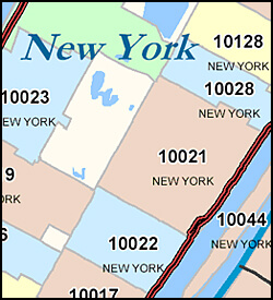 New York Postal Code Zip Usa United States Youtube