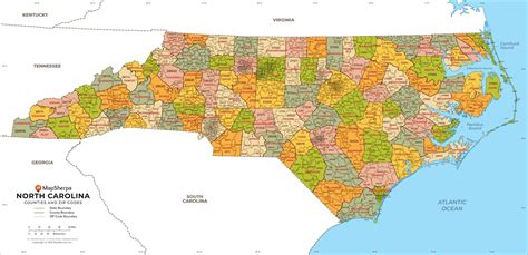 North Carolina Zip Code Map Us Map Guide